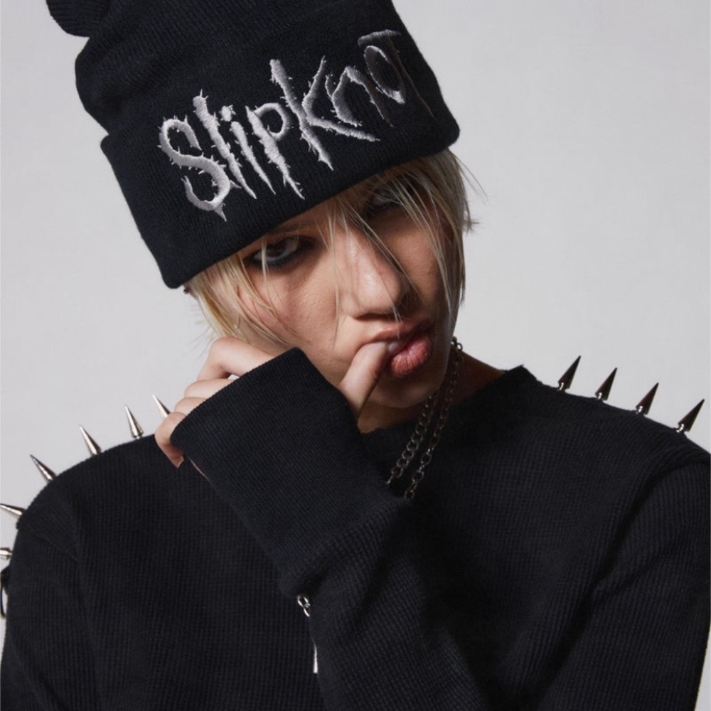 Black Slipknot Beanie